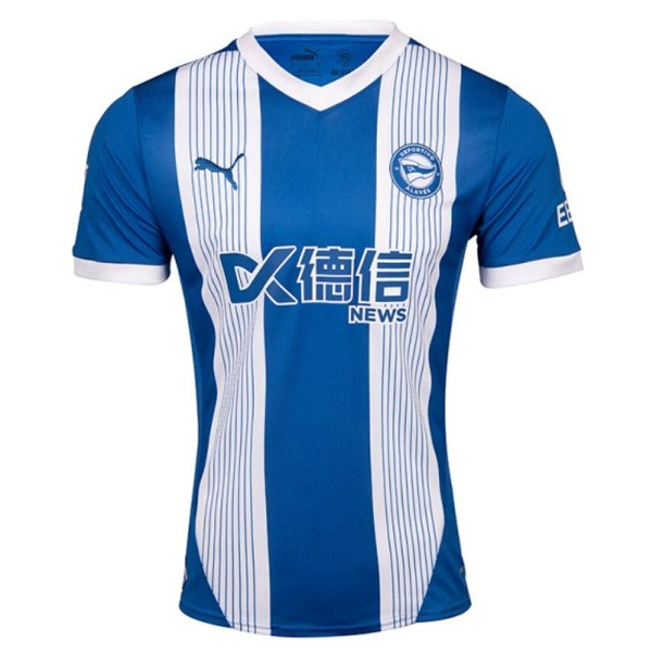 Tailandia Camiseta Deportivo Alavés Primera Equipación 2024/2025